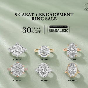 Engagement Ring Sale at Dvik Jewels: Save 30% Off 5 to 10 Carat Diamond Rings