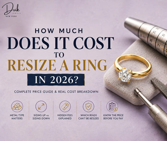 How much does it cost to resize a ring in 2026, complete price guide showing metal type, sizing up vs down, and jeweler tools