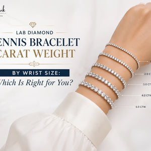 Lab Diamond Tennis Bracelet Carat Weight by Wrist Size: Which Is Right for You?