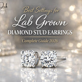 Best Settings for Lab Grown Diamond Stud Earrings: Complete Guide 2026