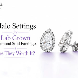 Halo Settings for Lab Grown Diamond Stud Earrings: Are They Worth It?