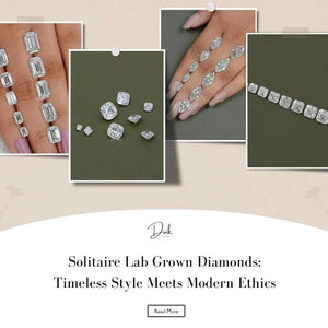 Solitaire Lab Grown Diamonds Timeless Style Meets Modern Ethics