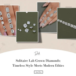 Solitaire Lab Grown Diamonds Timeless Style Meets Modern Ethics