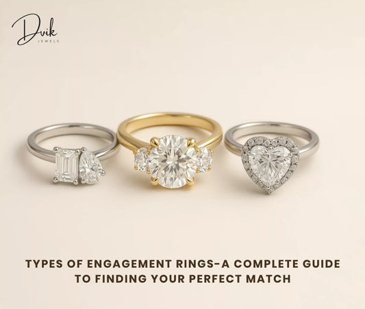 custom lab grown diamond engagement rings with emerald, round, and heart cut designs