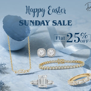 Easter Sunday Sale 2026: Flat 25% OFF Lab Grown Diamond Jewelry