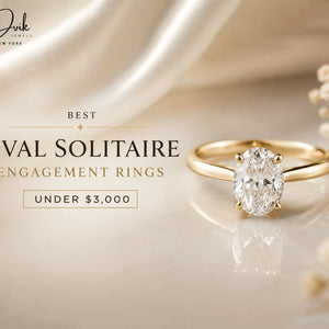 Best Oval Solitaire Engagement Rings Under $3,000