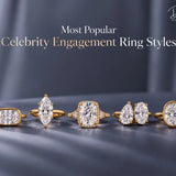 Most Popular Celebrity Engagement Ring Styles