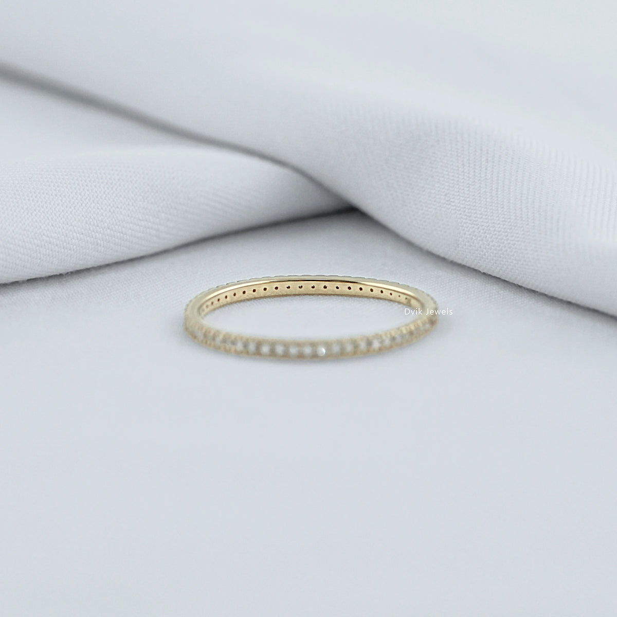 0.90 MM Round Lab Diamond Eternity Band