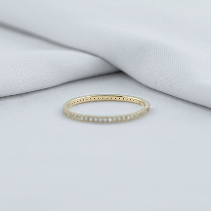 0.90 MM Round Lab Diamond Eternity Band