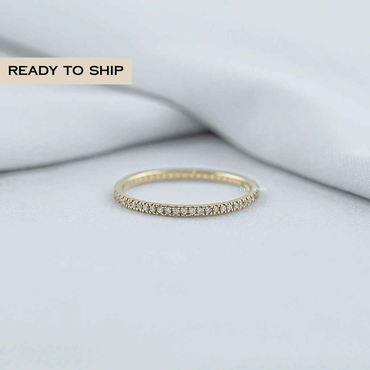 0.90 MM Round Lab Diamond Eternity Band