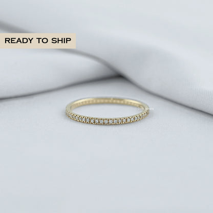 0.90 MM Round Lab Diamond Eternity Band