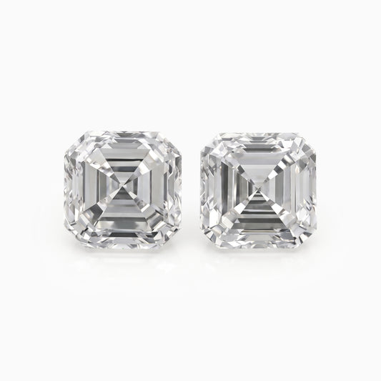 Asscher Cut Lab Diamond Pair Matching Pair