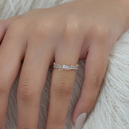 Baguette Diamond Eternity Wedding Band