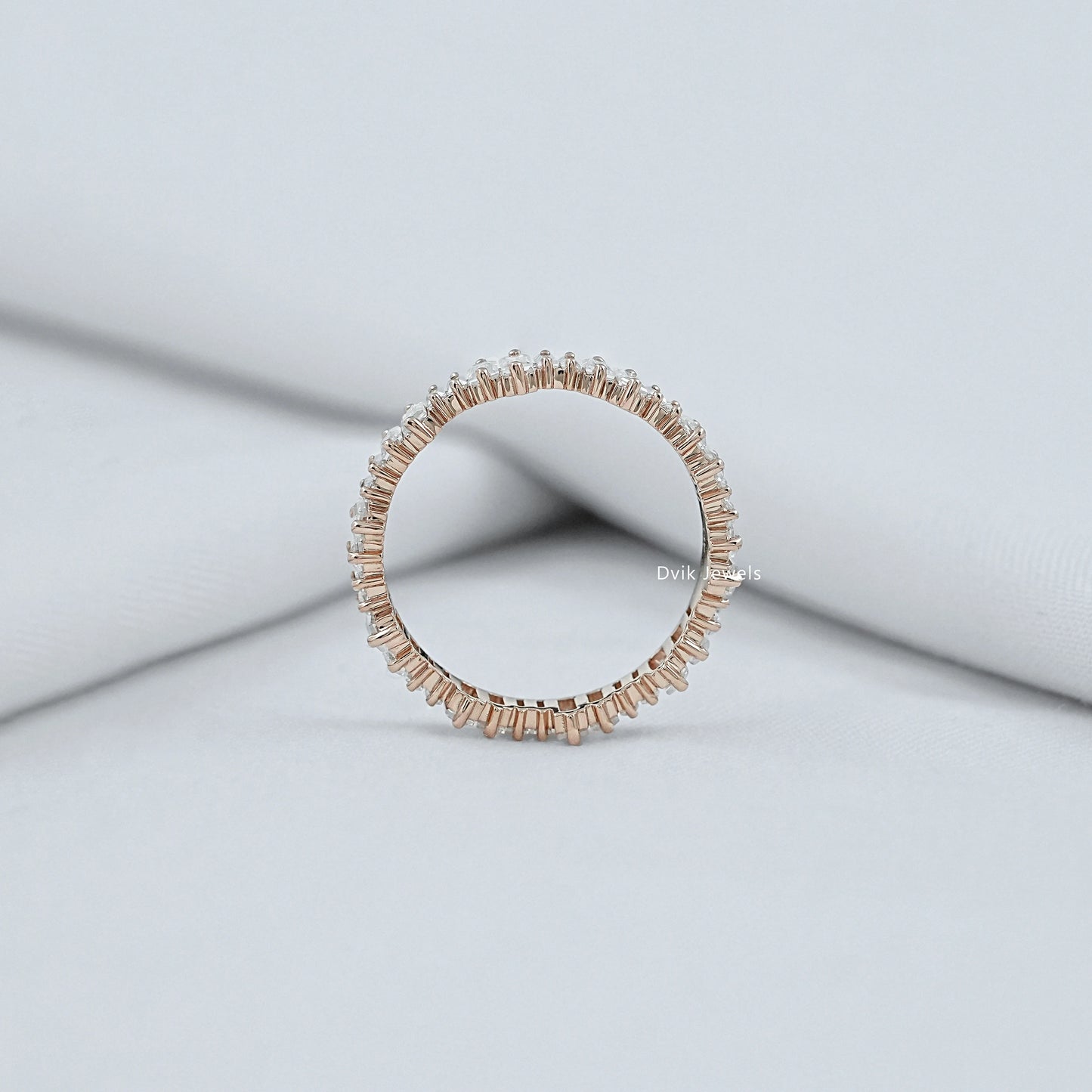 Baguette Diamond Eternity Wedding Band