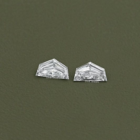 Cadillac Cut Lab Diamond Matching Pair
