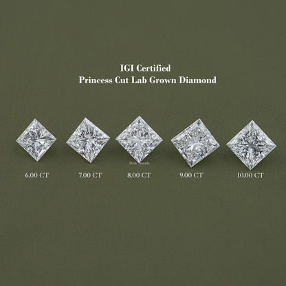 Brilliant Princess Cut Loose Diamond