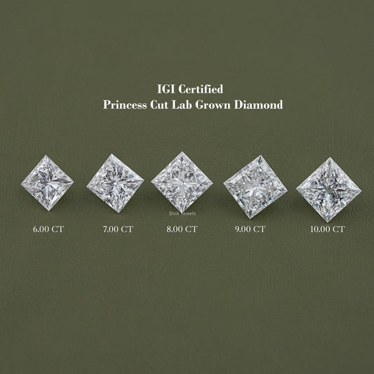 Brilliant Princess Cut Loose Diamond