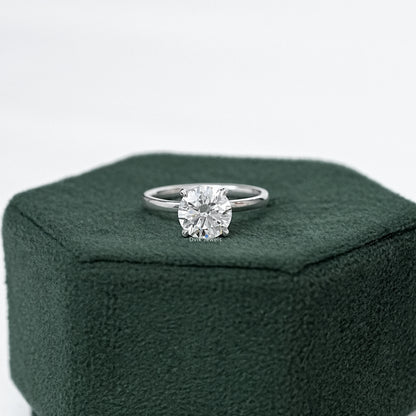 2 Carat Round Cut Diamond Solitaire Proposal Ring