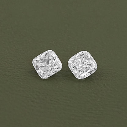 Cushion Cut Lab Grown Diamond Pair