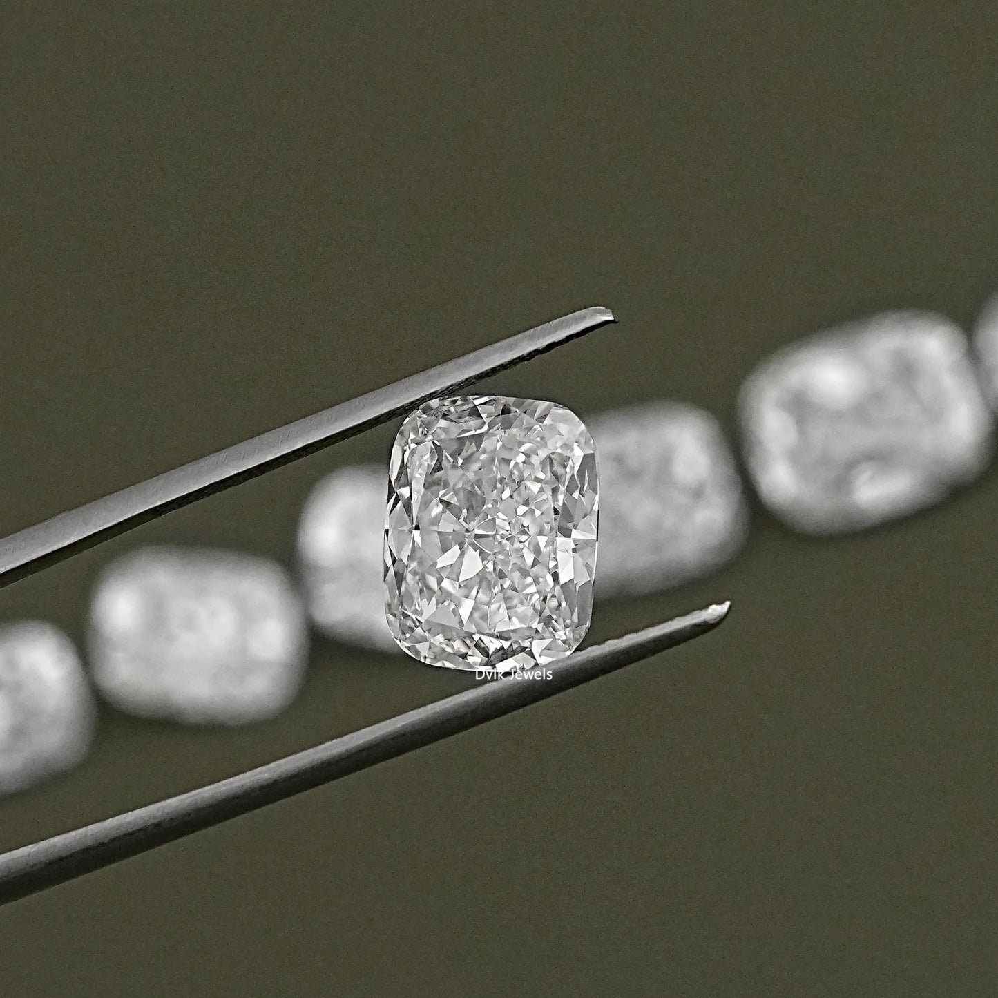 Elongated Cushion Cut Lab Grown Diamond