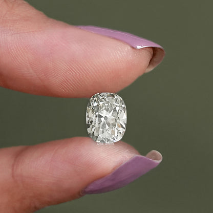 Old Mine Cushion Cut Lab Grown Loose Diamond
