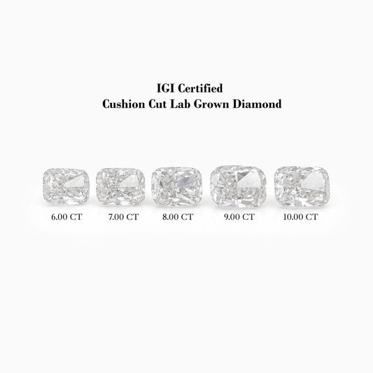 Cushion Cut IGI Certified Lab Grown Diamond