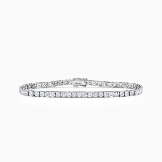 Cushion Lab Grown Diamond Tennis Bracelet Bracelet