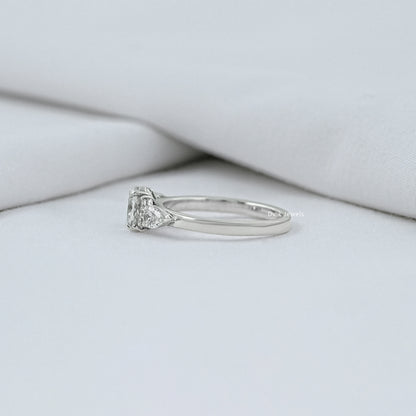 Oval And Pear Diamond Seven Stone Ring