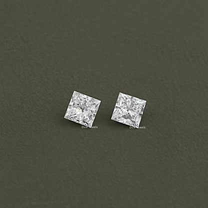 Princess Cut Matching Pair Lab Grown Diamond