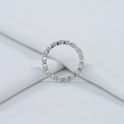 Pear Cut Lab Grown Diamond Eternity Band