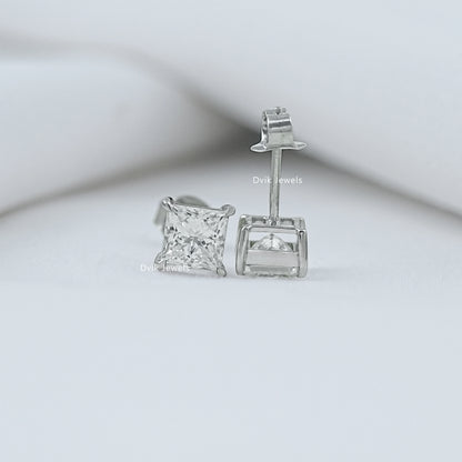 Princess Lab Grown Diamond Stud Earring