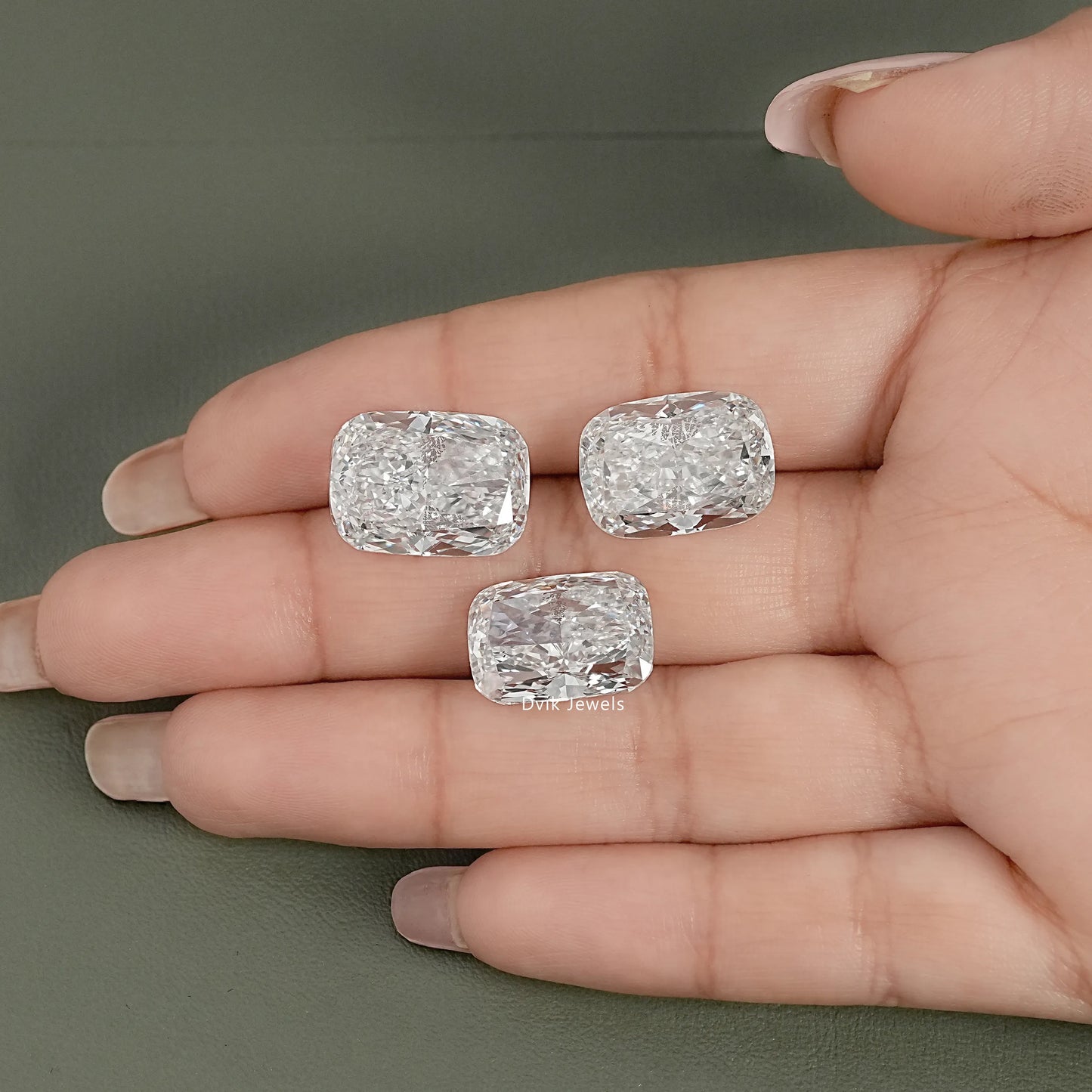IGI Certified Elongated Cushion Cut Loose Diamond