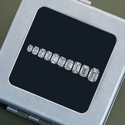 Loose Emerald Cut Lab Grown Diamond