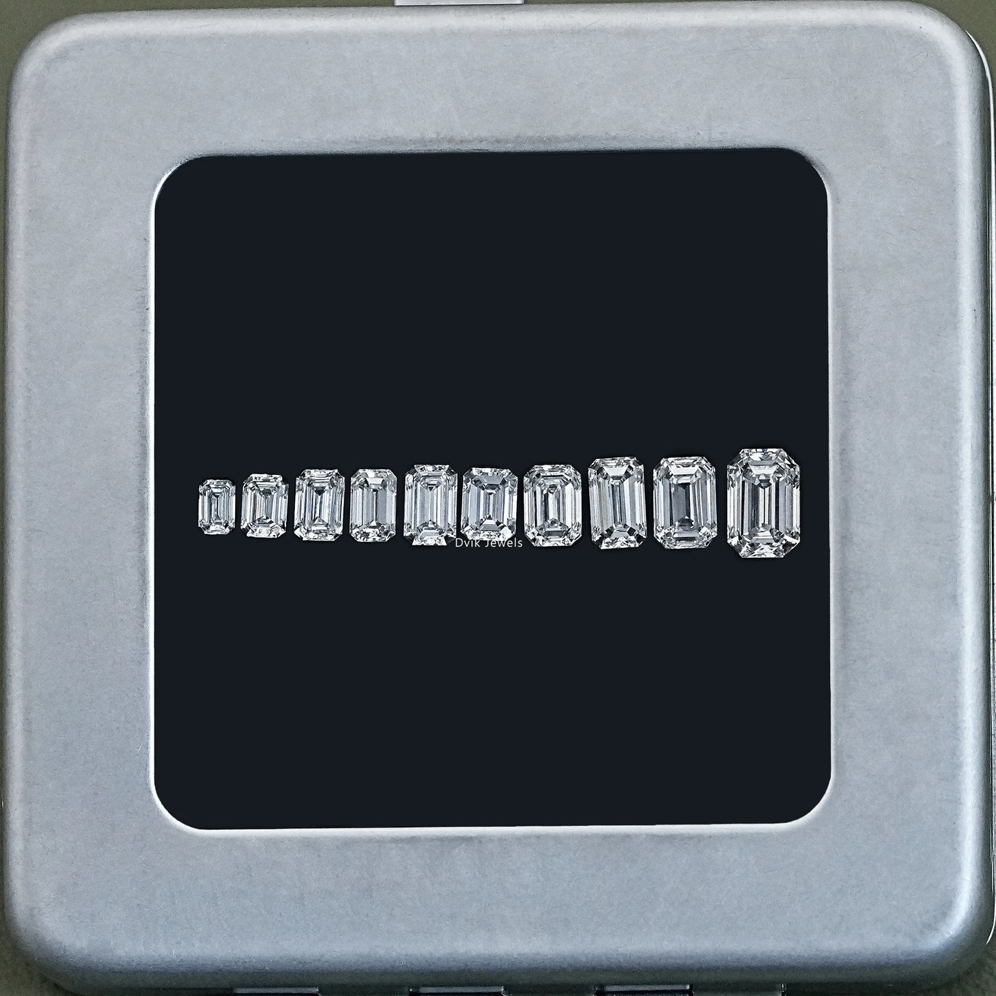 Loose Emerald Cut Lab Grown Diamond