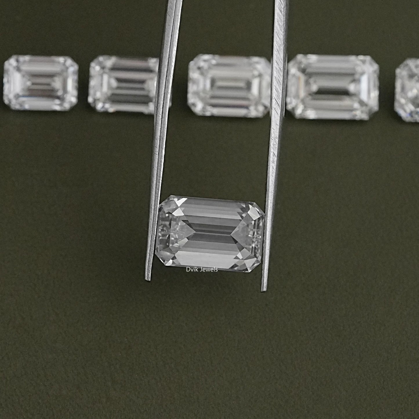 Emerald Cut Lab Grown Loose Diamond