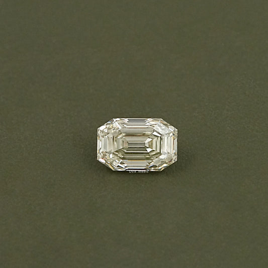 Stunning Old Mine Emerald Cut Lab Loose Diamond