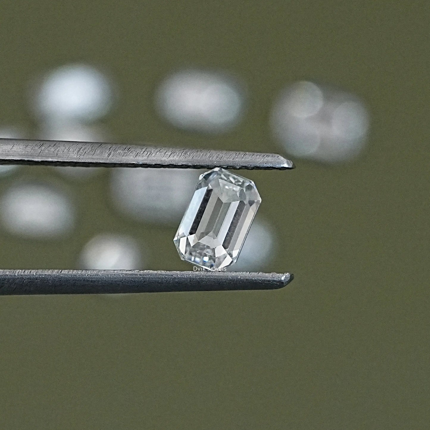 Loose Emerald Cut Lab Grown Diamond