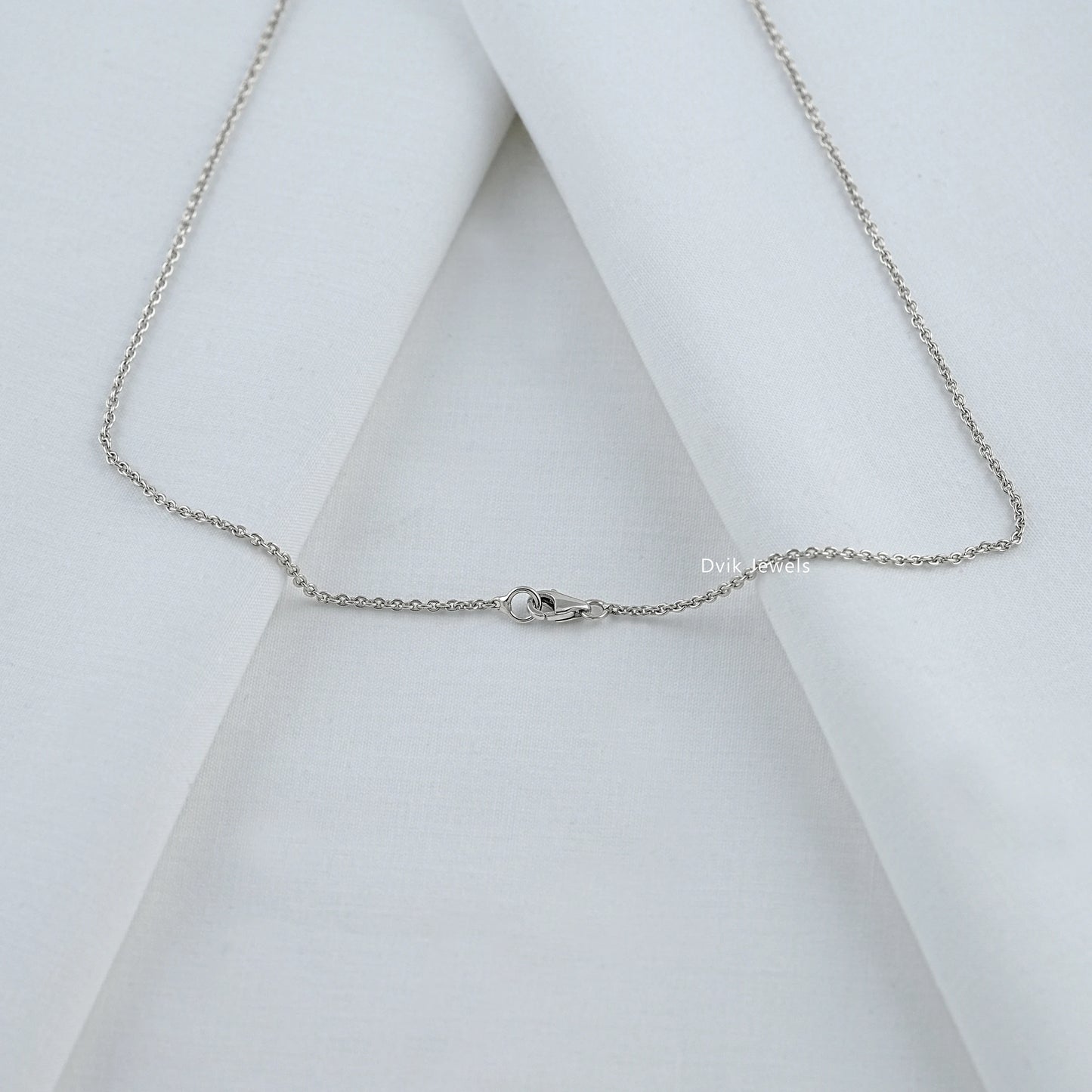 Pear and Emerald Cut Lab Diamond Dual Stone Pendant Pendant