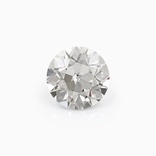Flower Pattern Old European Round Cut Loose Diamond Loose Diamond