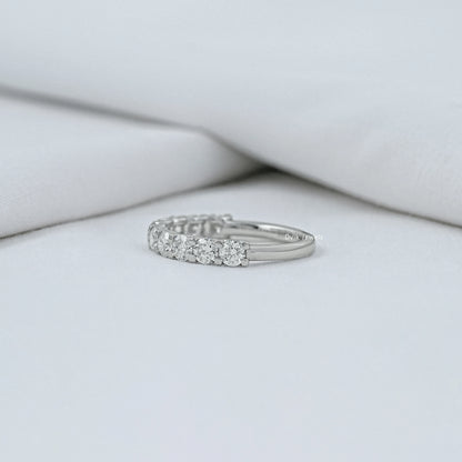 Lab Grown Diamond Half Eternity Wedding Band