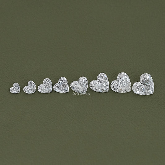 Lab Grown Heart Cut Loose Diamond