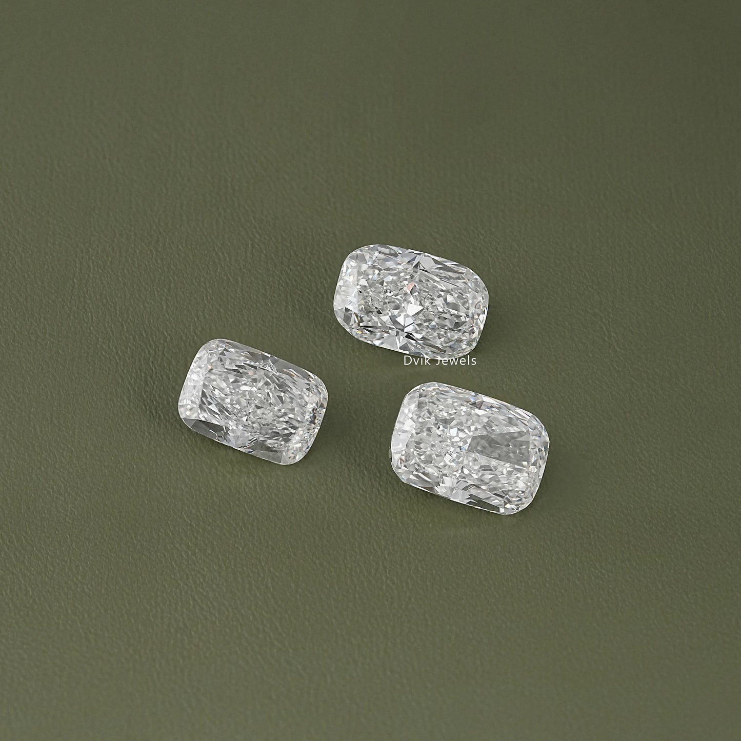 IGI Certified Elongated Cushion Cut Loose Diamond