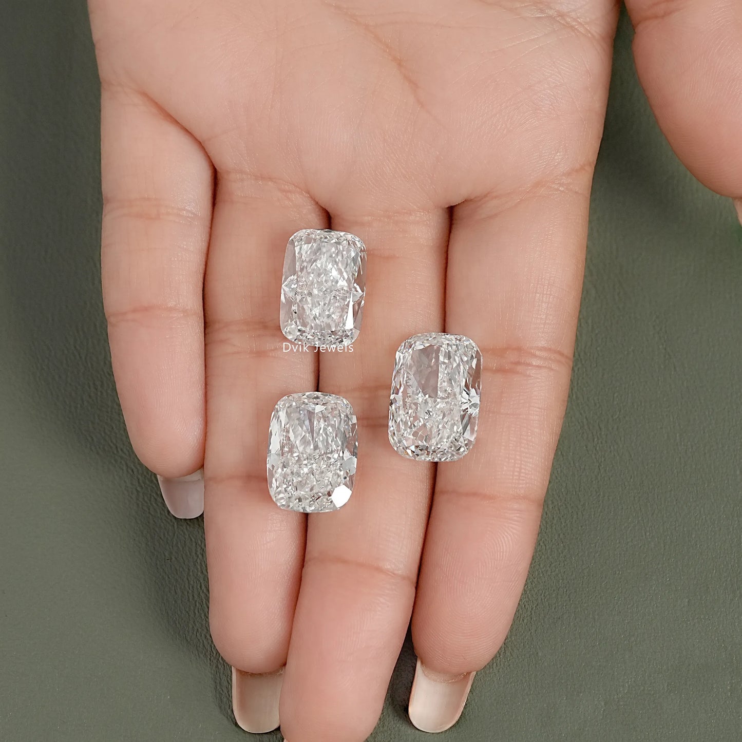 IGI Certified Elongated Cushion Cut Loose Diamond