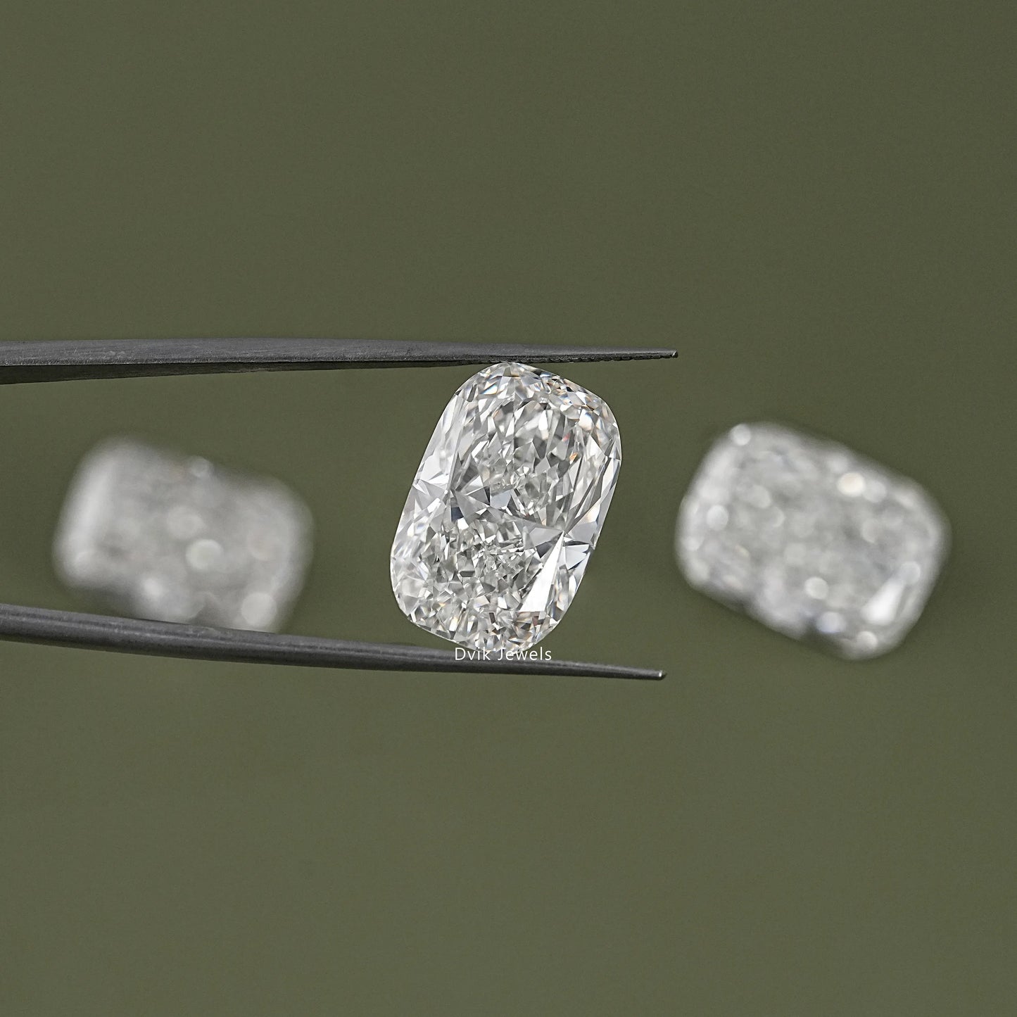 IGI Certified Elongated Cushion Cut Loose Diamond