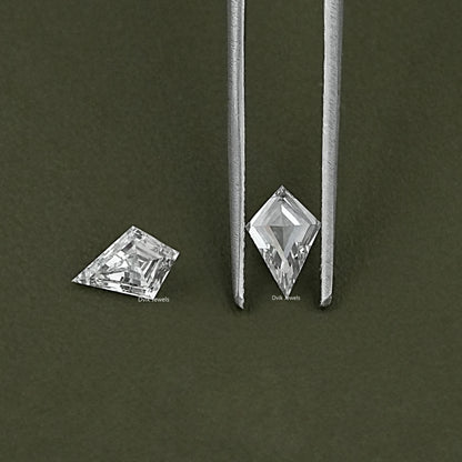 Kite Cut Matching Pair Lab Grown Diamond