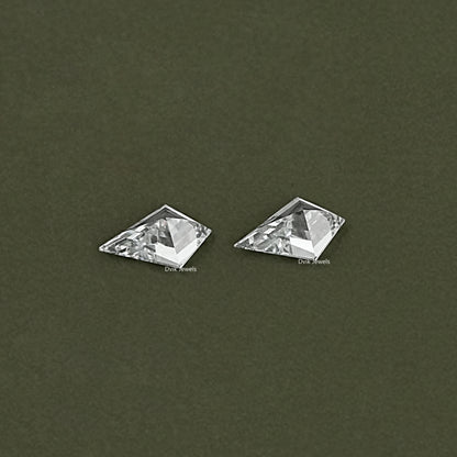 Kite Cut Matching Pair Lab Grown Diamond