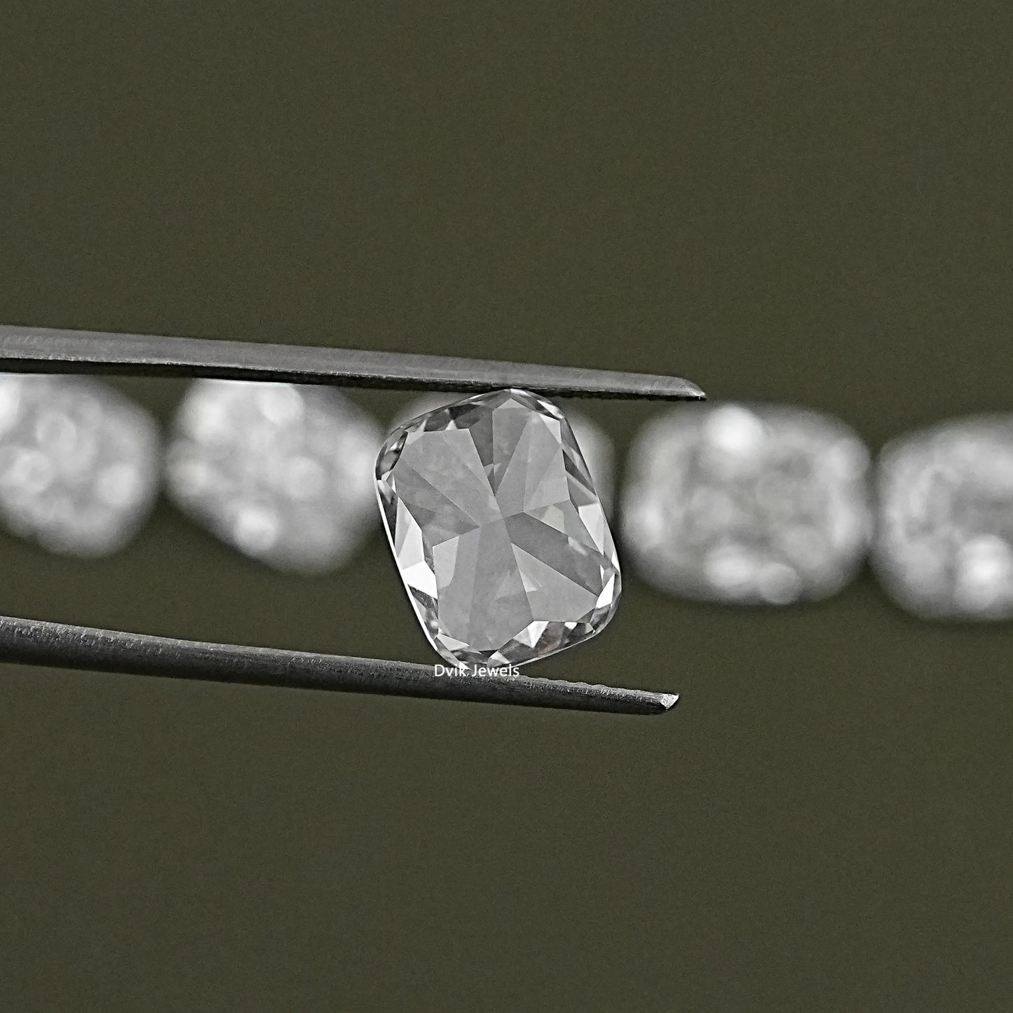 Elongated Cushion Cut Lab Grown Diamond