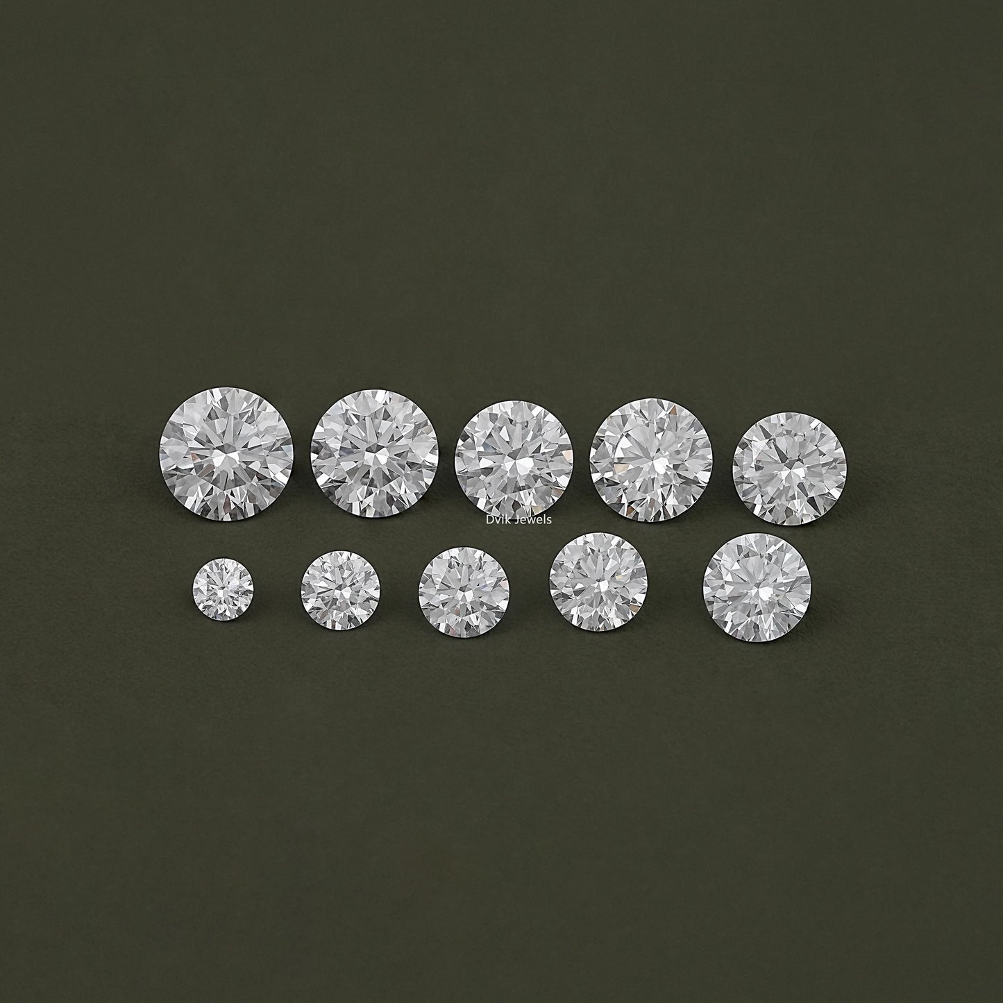 Brilliant Round Cut Lab Grown Diamond