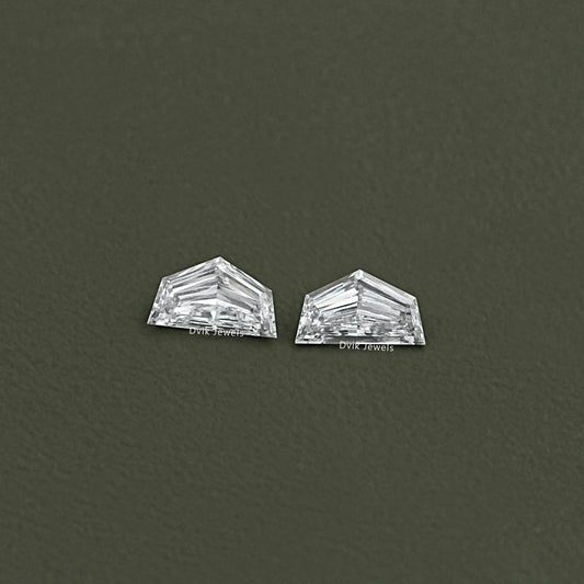 Brilliant Cadillac Cut Lab Diamond Matching Pair