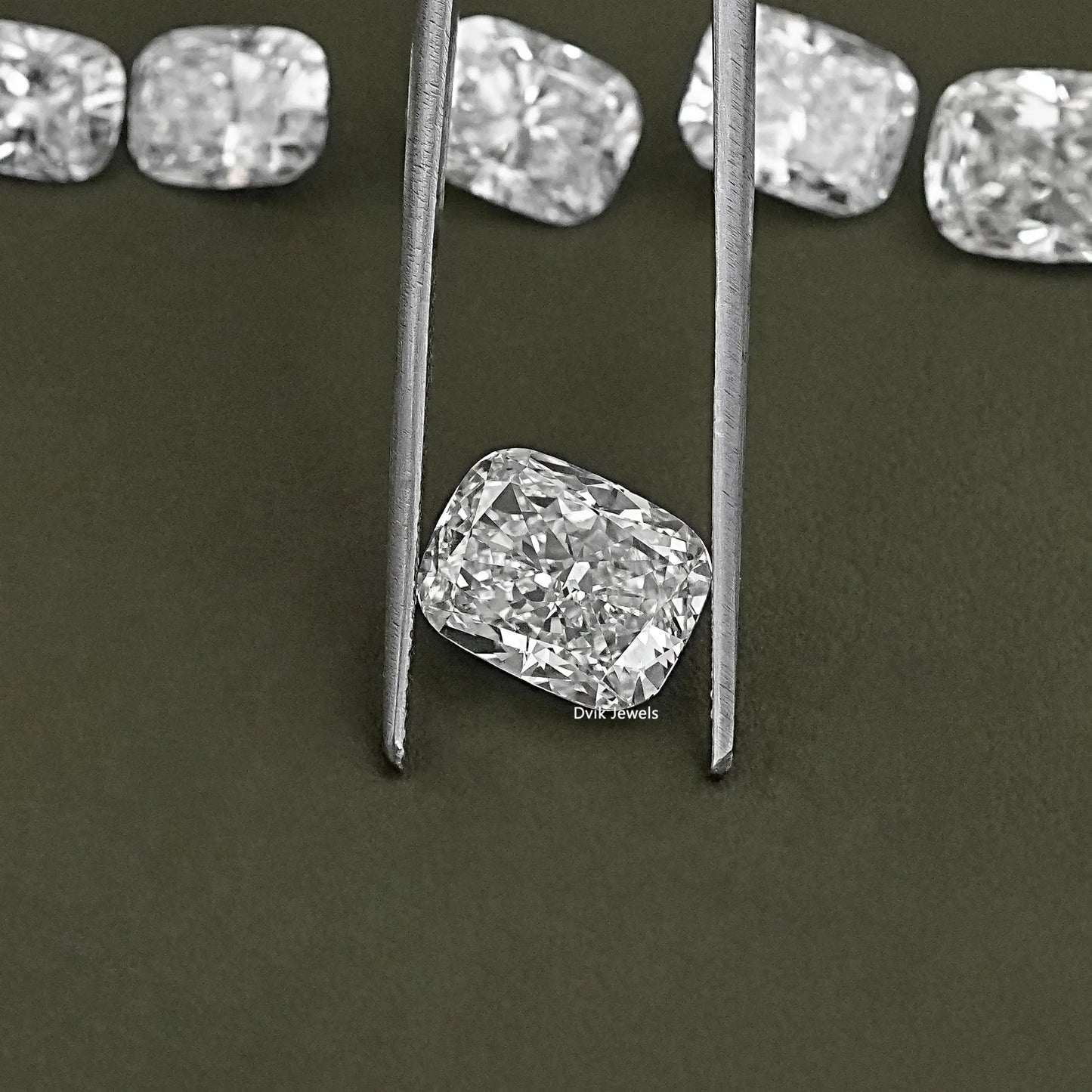 Elongated Cushion Cut Lab Grown Diamond